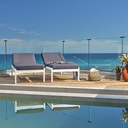 Oceanis Suites With Private Heated Pools And Sea View, By Zantewize Kipszéli Kültér fotó