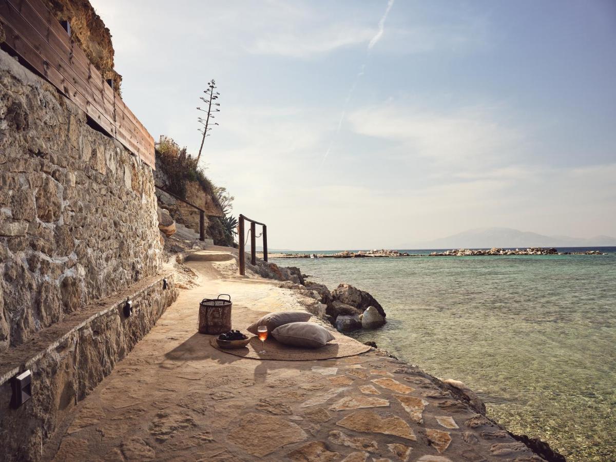Oceanis Suites With Private Heated Pools And Sea View, By Zantewize Kipszéli Kültér fotó
