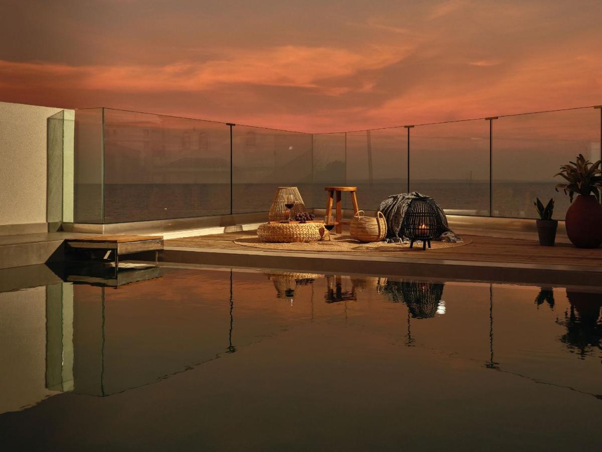 Oceanis Suites With Private Heated Pools And Sea View, By Zantewize Kipszéli Kültér fotó