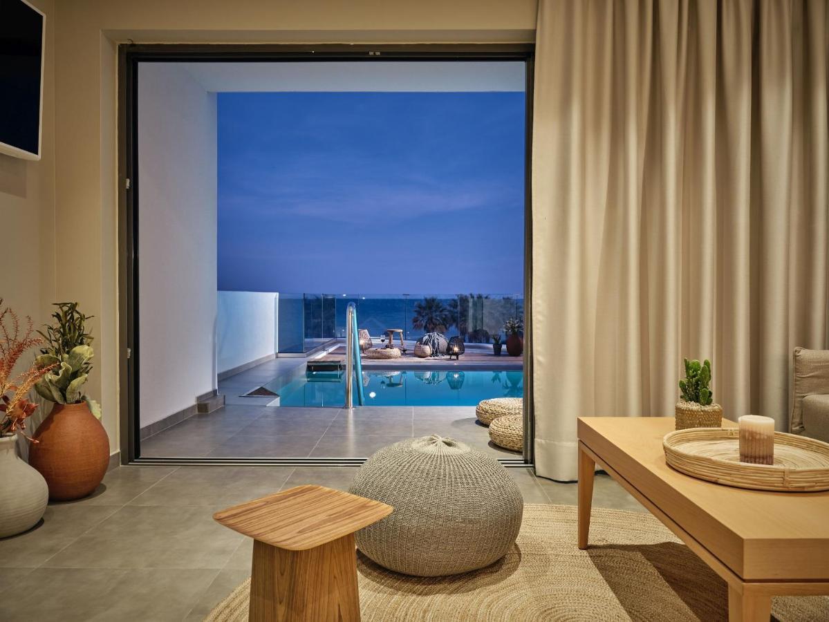 Oceanis Suites With Private Heated Pools And Sea View, By Zantewize Kipszéli Kültér fotó